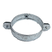 Скоби за улуци без гума с гайка М8