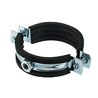 Скоба канализационна с гума и гайка м8