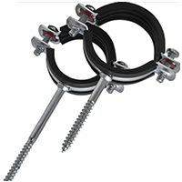 Водопроводна скоба с винт шпилка